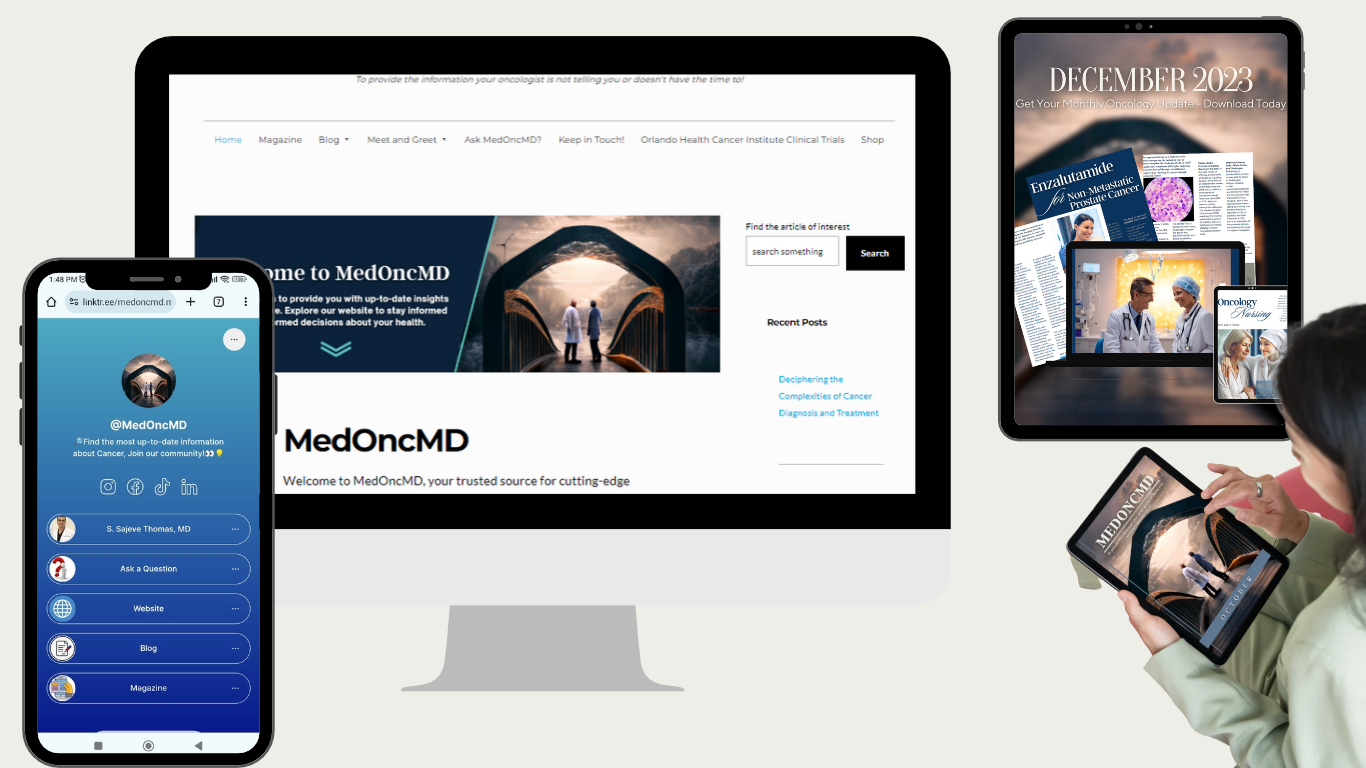 Medoncmd monthly digital magazine spread