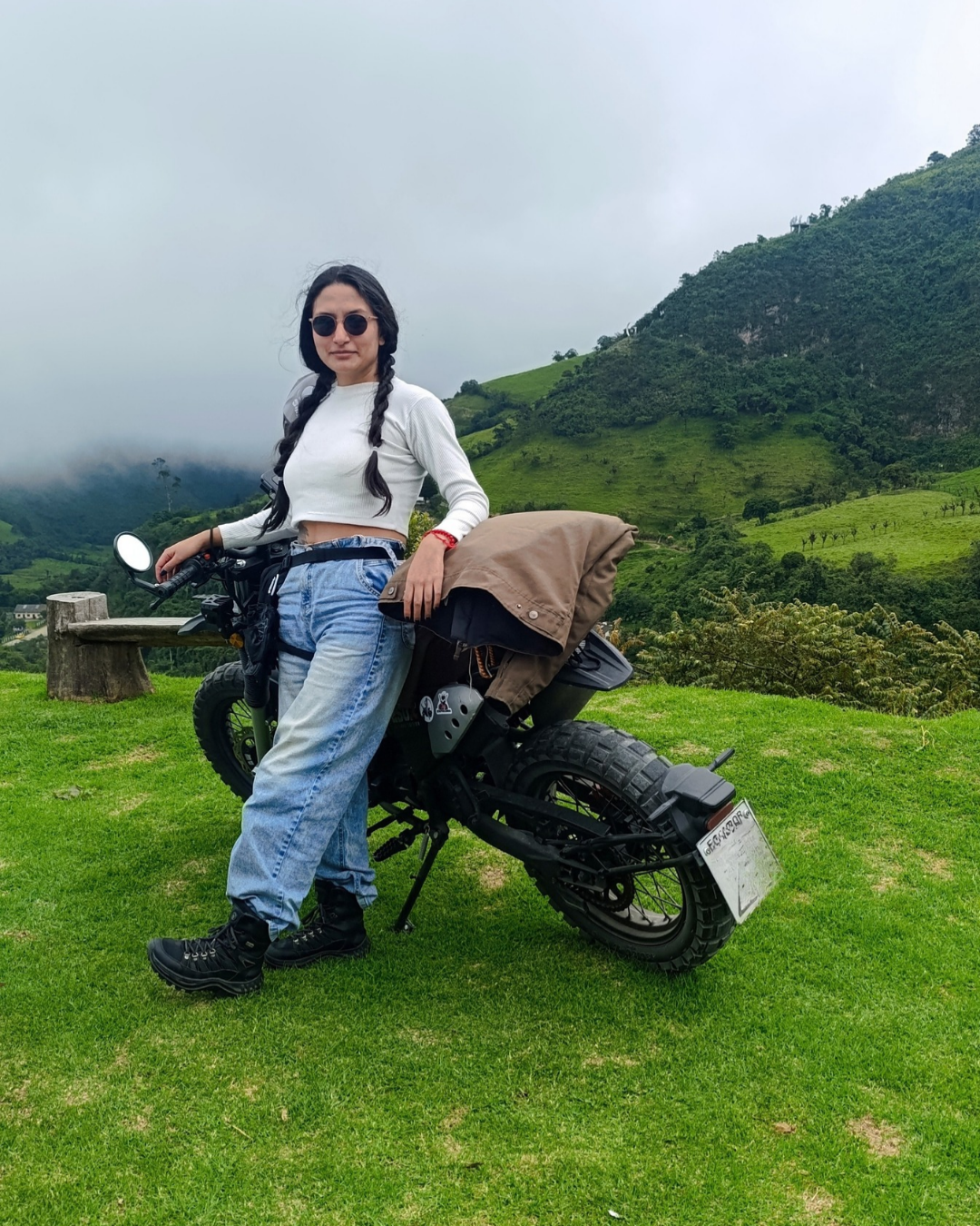 Solo motorcycle touring
